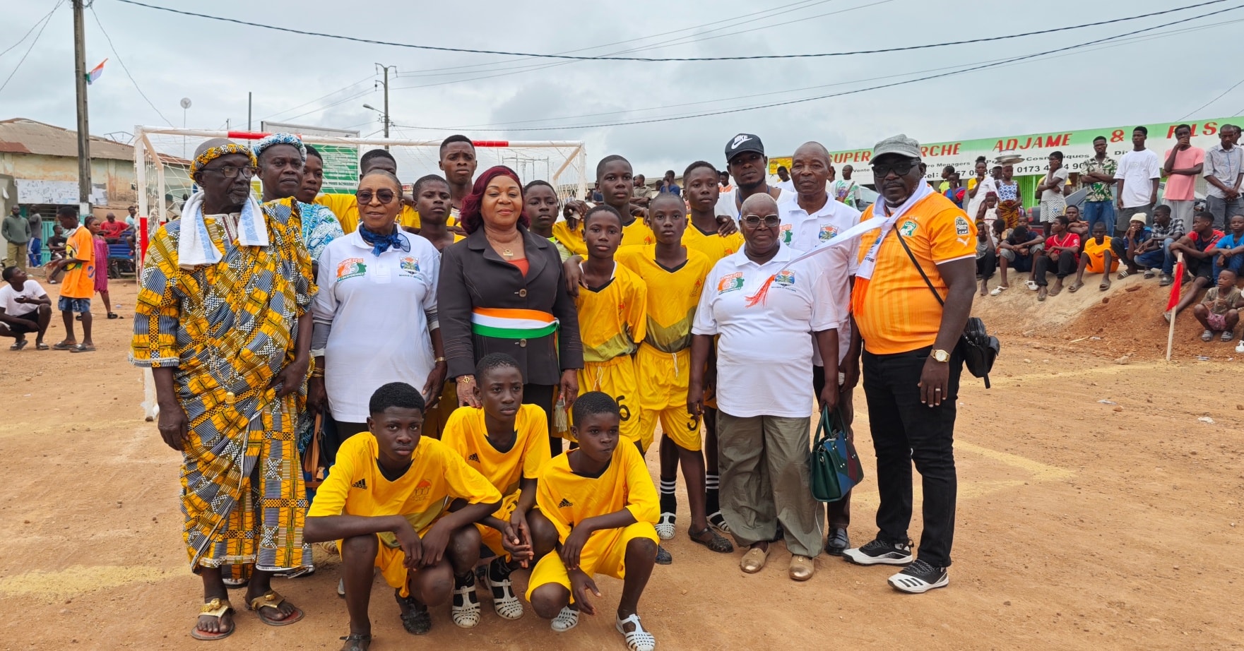 Adzopé : FC Episodji s’impose face à FC Danedji lors du match d’ouverture du Tournoi Dominique Ouattara