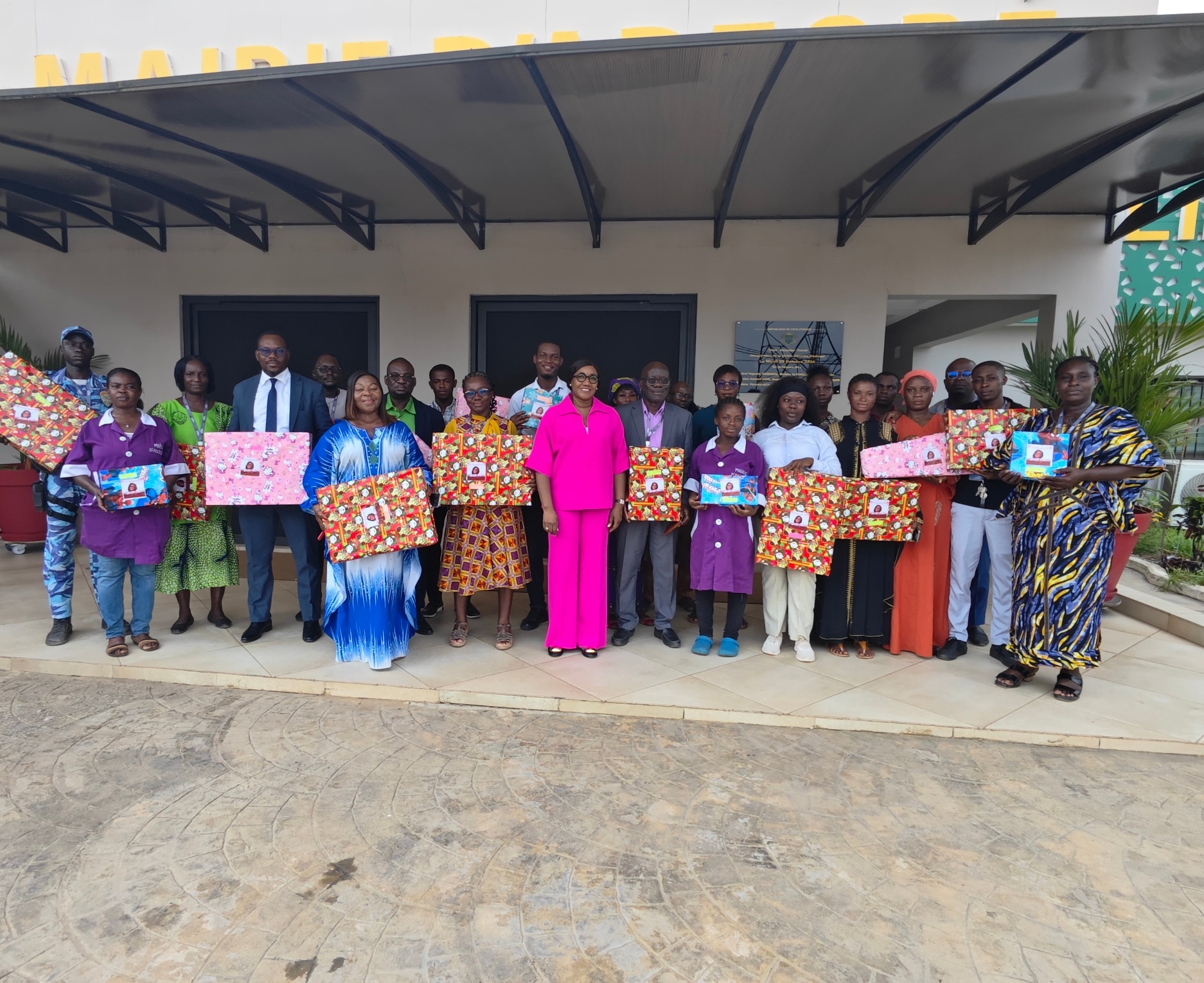 Un Noël placé sous le signe du partage et de la solidarité à Adzopé