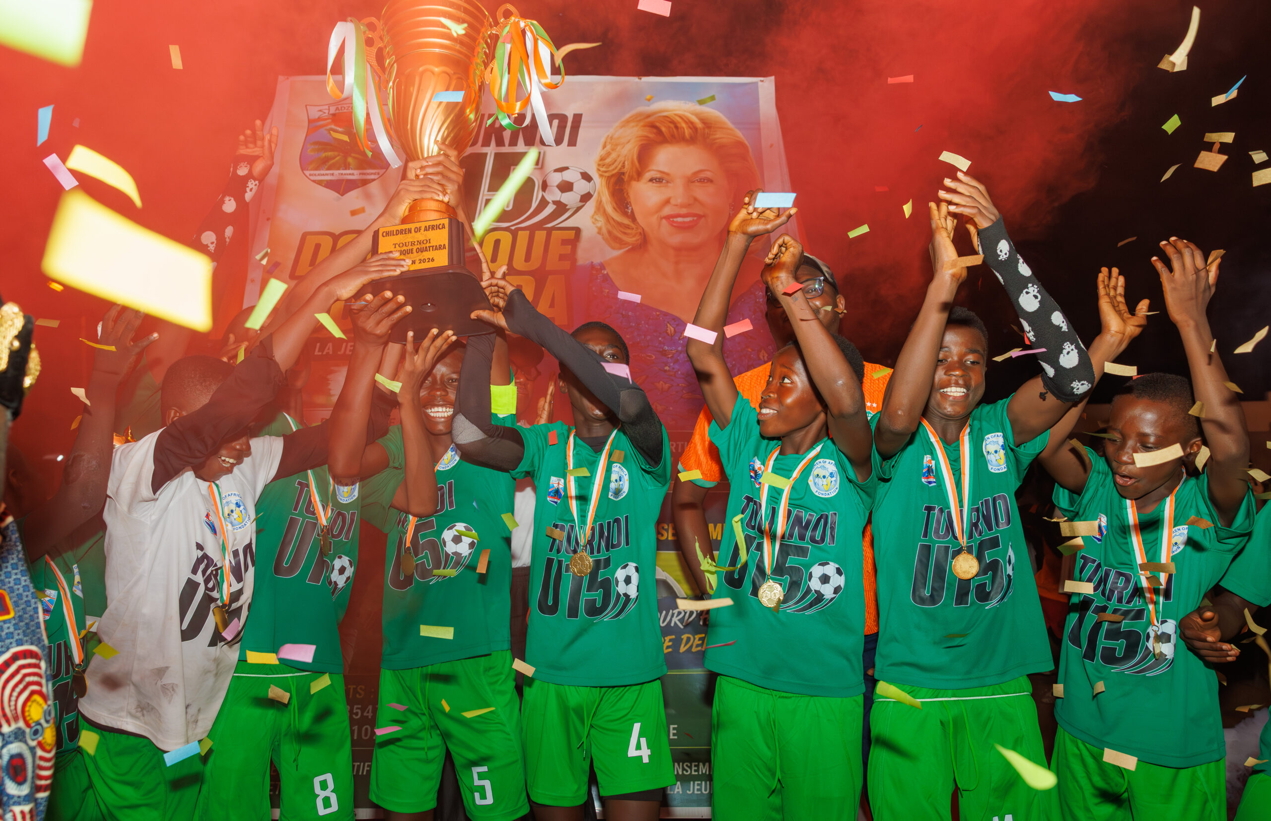 TOURNOI U15 D’ADZOPÉ : NDOCHOKOI SACRÉ CHAMPION  !